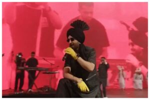 Diljit dosanjh sets stage on fire