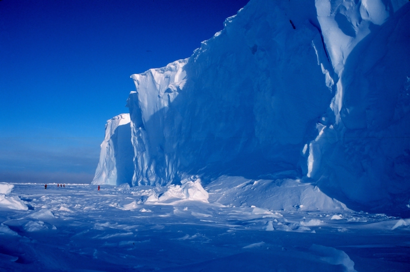 Melting of glaciers