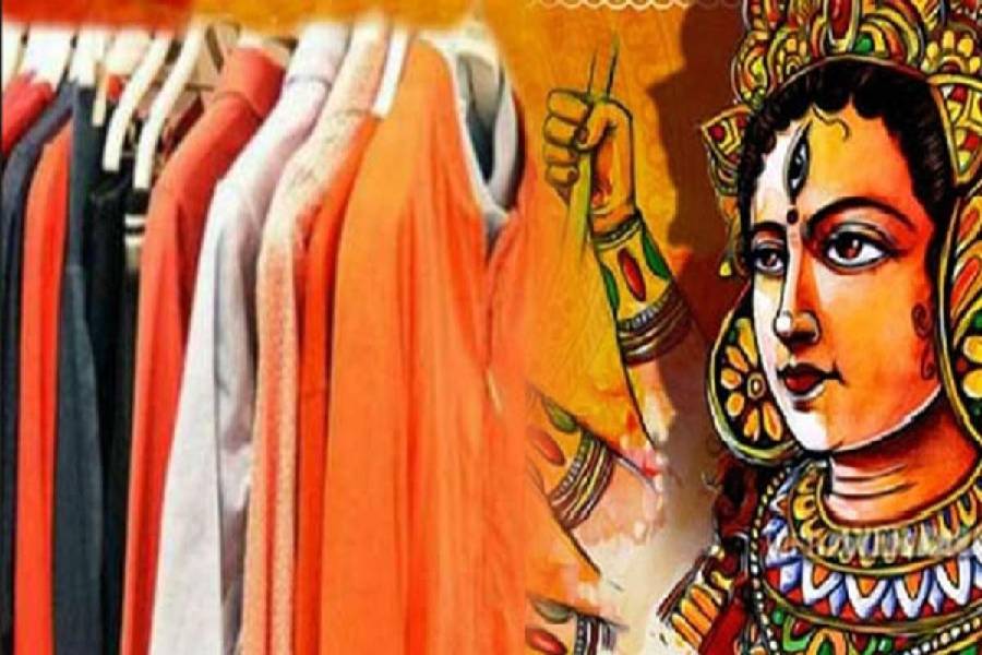 Navratri Colour of Clothes Durga Puja