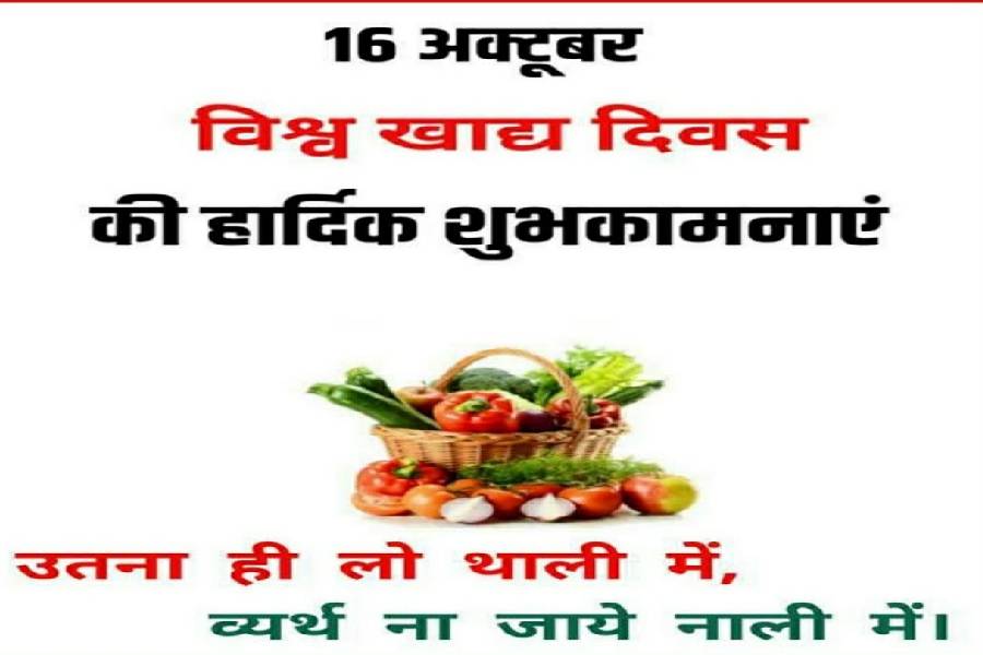 World Food Day 16 October Wishes Slogans