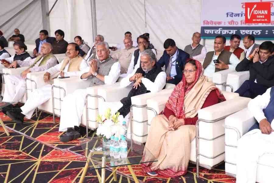 Farmer Leader Chaudhary Bihari Singh Statue Unveiled