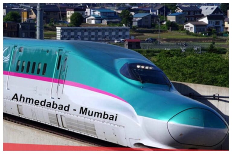 Ahemdabad-Mumbai bullet train