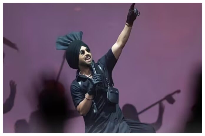 Diljeet dosanjh on coachella stage
