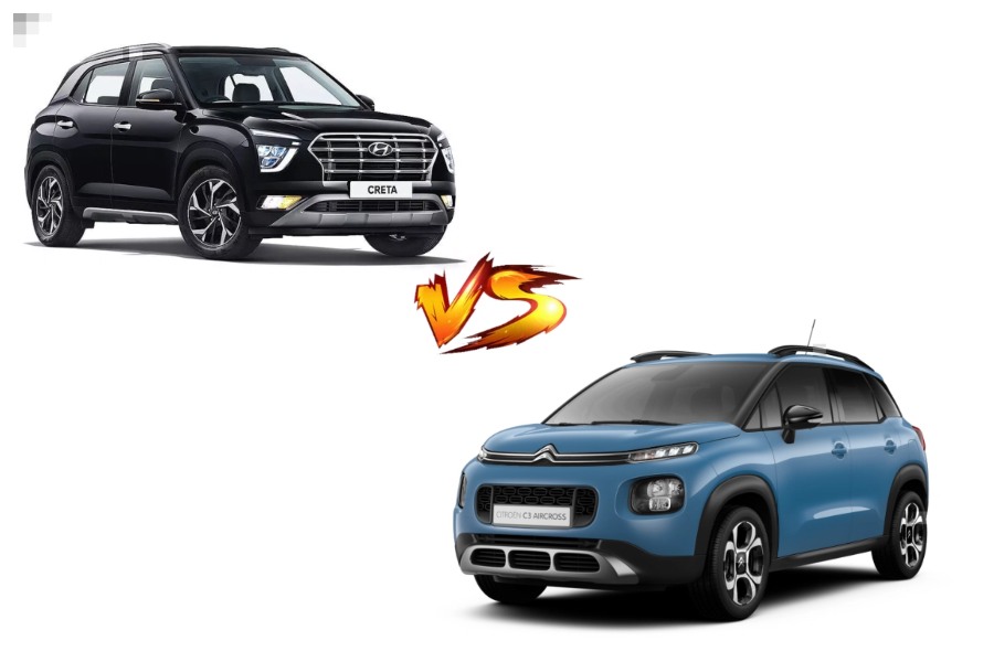 Hyundai Creta vs Citroen C3 Aircross