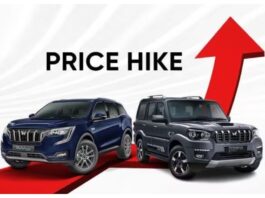 Mahindra XUV 700 price hike