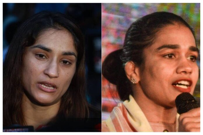 WFI protest : Babita-Vinesh statements against each other
