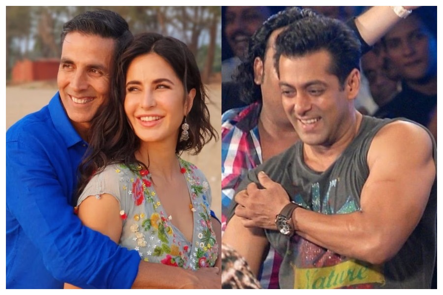 Akshay kumar asked, "katrina-salman ke beech aaye akshay", says ji bilkul in viral video