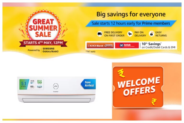 Amazon Great Summer Sale: लूट लो, आधे दामों में अभी लाएं Air Conditioner, 72 हजार का 40 हजार में