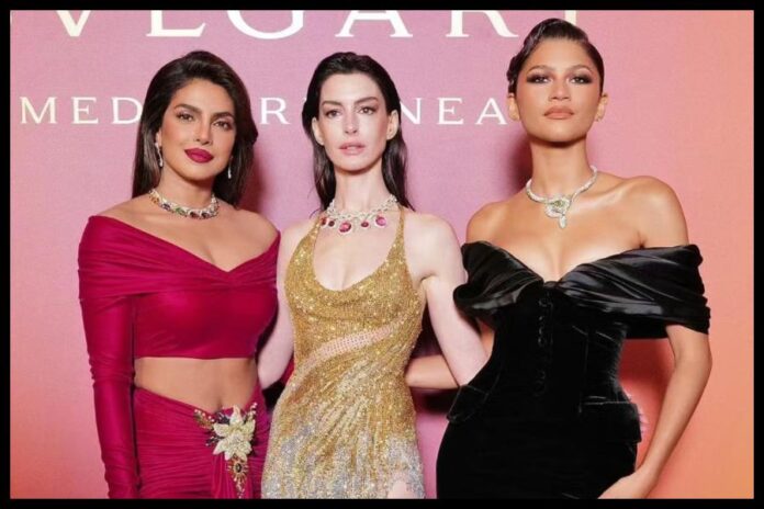 Anne Hathaway Ignores Priyanka Chopra