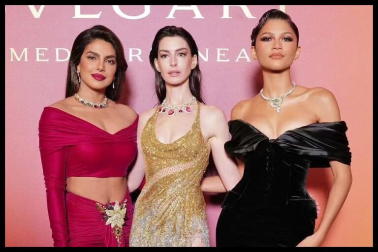 Anne Hathaway Ignores Priyanka Chopra