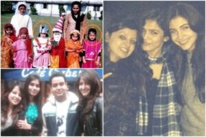 Anushka & Sakshi Childhood Pics