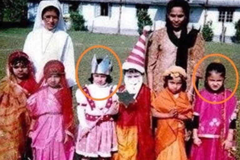 Anushka & Sakshi Childhood Pics