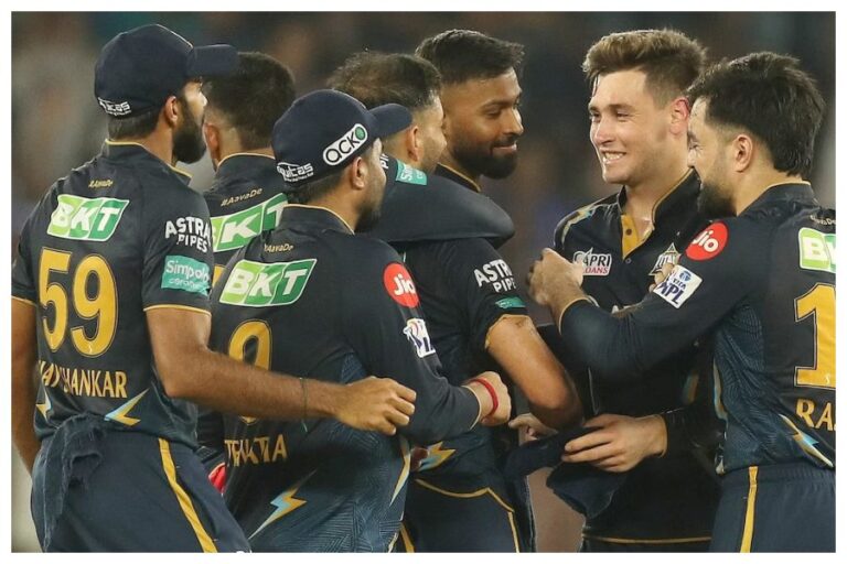 Gujarat Titans enter IPL Final by beating mumbai in second qualifier