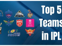 IPL top 5 teams