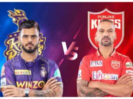 KKR vs PBKS : Predicted playing 11