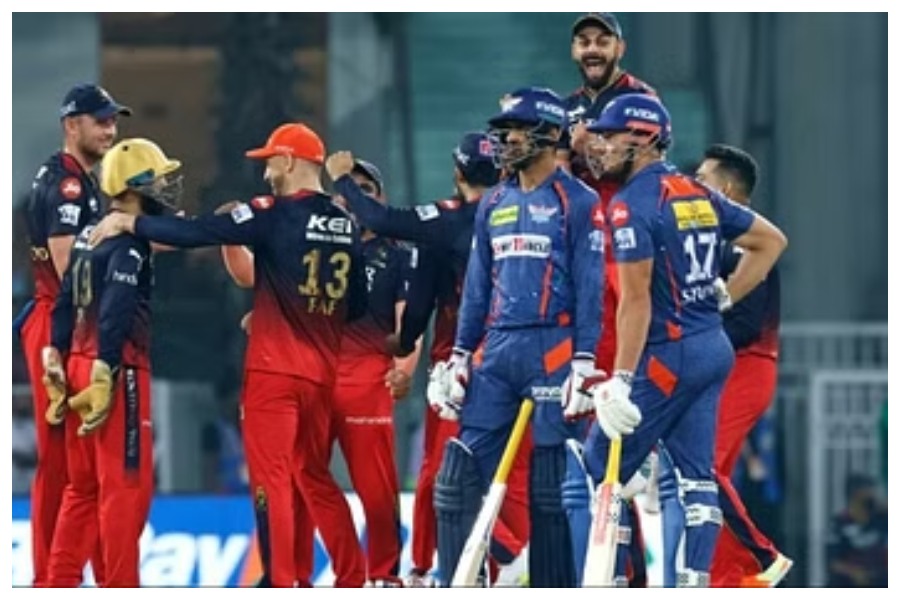 LSG vs RCB : RCB wins by 18 runs