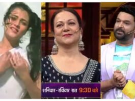 Mandakini in the kapil sharma show