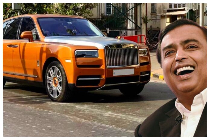 Mukesh Ambani's New Rolls Royce