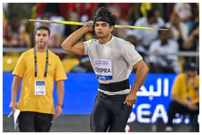 Neeraj Chopra wins Doha Diamond league Neeraj Chopra wins Doha Diamond league