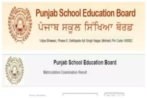 PSEB 10th result