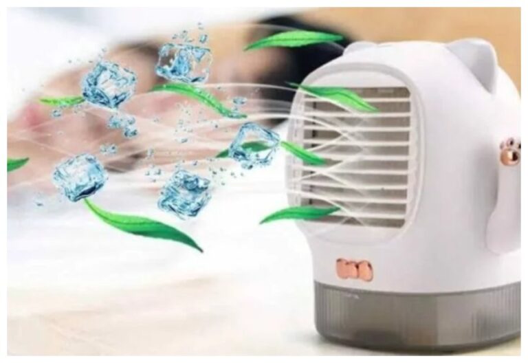 Portable Mini Air Cooler: 3 स्पीड कूलिंग फैन वाला पोर्टेबल कूलर आज ही लाएं, कीमत 1500 रूपये से भी कम