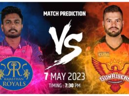 RR vs SRH : Predicted playing 11