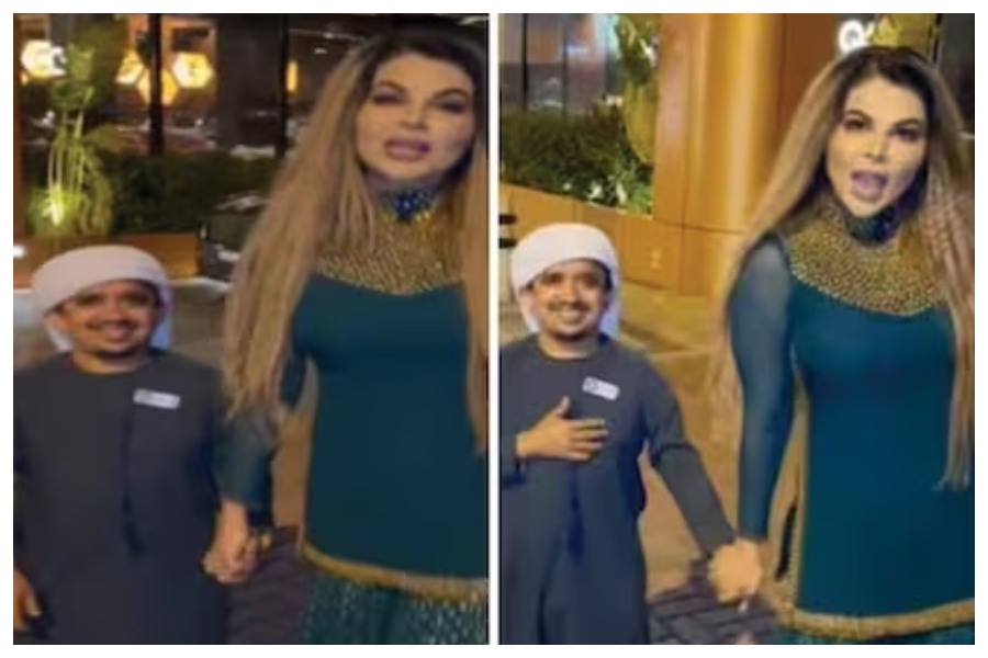 Rakhi Sawant with arab sheikh