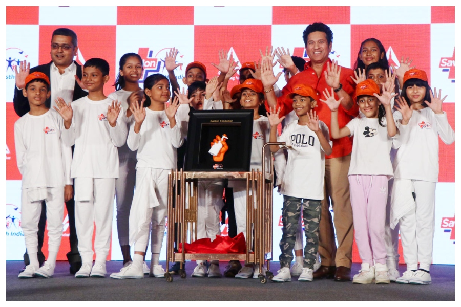 Sachin became the first hand ambassador Sachin became the first hand ambassador