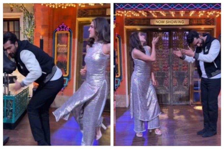 Sara Ali Khan Kicks Vicky