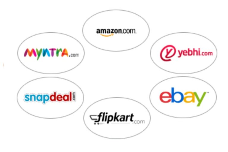 Top 5 E-commerce sites