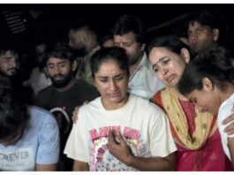 Wrestlers Protest at jantar mantar