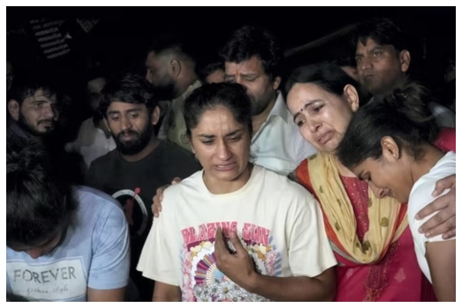 Wrestlers Protest at jantar mantar