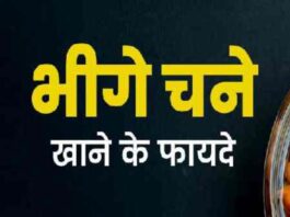 Health Benefits Bheega Hua Chana In Hindi