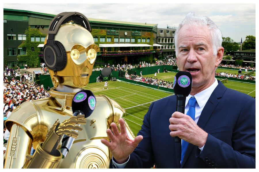 AI (Artificial Intelligence) commentary at Wimbledon