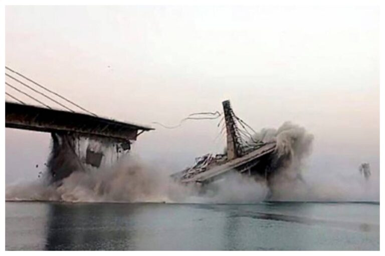 Bihar Bridge collapse, company given show cause notice