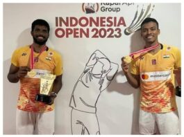 Chirag and Satwik won indonesia open 2023