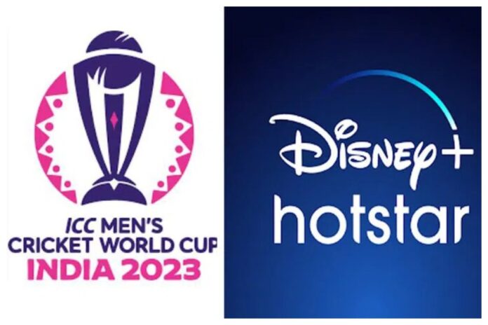 Disney+hotstar to free stream aisa cup and icc men's cricket workd cup in India