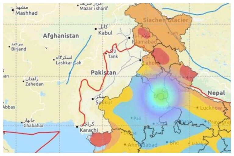Earthquake in Delhi-NCR: दिल्ली-NCR समेत जम्‍मू-कश्‍मीर तक भूंकंप के झटके, 5.4 तीव्रता से हिली राजधानी