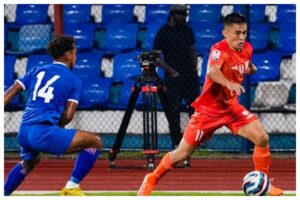 India Beats Nepal in Saff Championship by 2-0