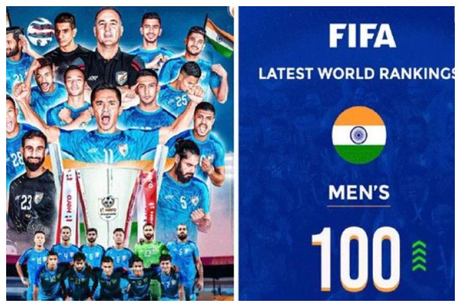 FIFA World Ranking : Indian Football Team in top 100 in FIFA Ranking