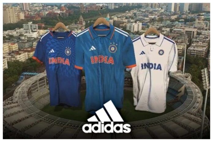 Indian Team New jersey available on adidas website
