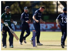 Ireland beats Scotland in OneDay Worldcup Qualifier