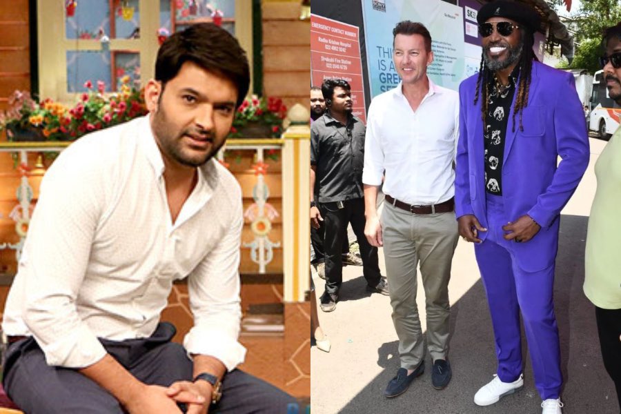 Kapil Sharma With Brett Lee & Chris Gayle