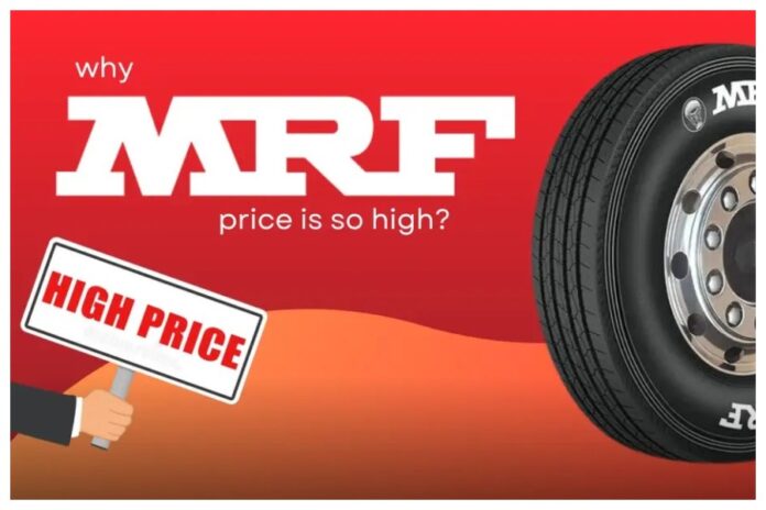 MRF share price