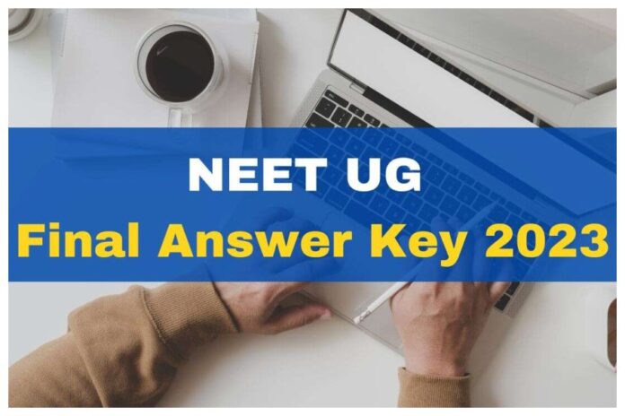 Neet UG Final answer key 2023 released
