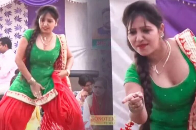 Sapna Chaudhary को किया डांसर Rachna Tiwari ने पीछे, जोरदार ठुमको से जीता बुजुर्गों का भी दिल