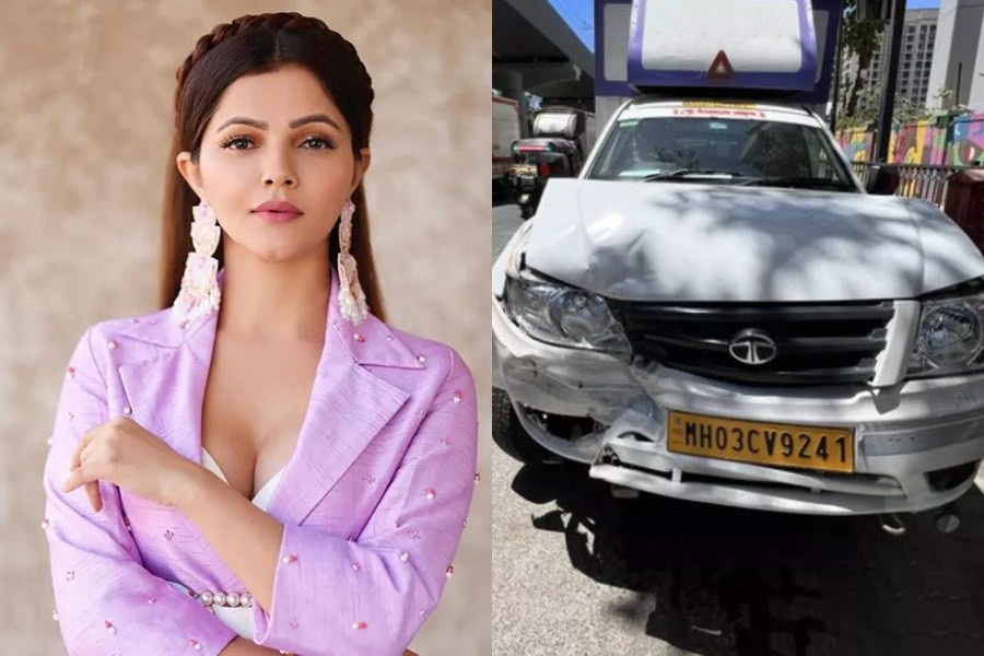 Rubina Dilaik car Accident