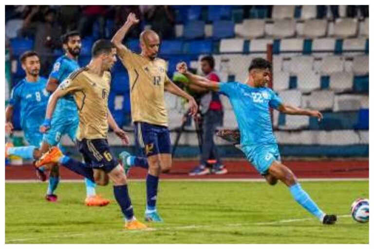 SAFF Championship : India vs Kuwait match draw by 1-1