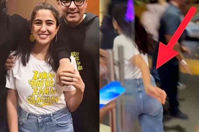 Sara Runs From Paparazzi