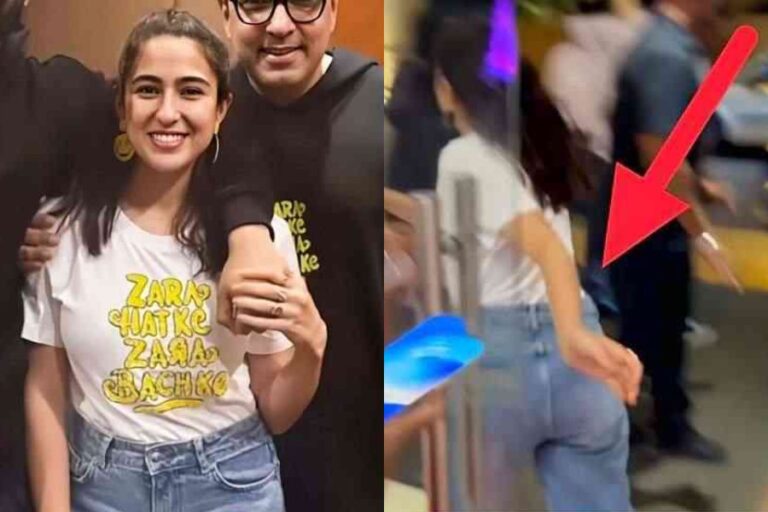 Sara Runs From Paparazzi